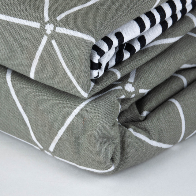 Lenjerie din bumbac MAWIRA, dublă față, 220 x 240 cm