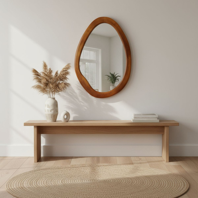 Oglindă decorativă de perete, 30 x 40 cm, model 1