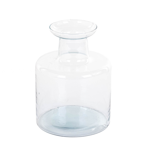 Vaza din sticla reciclata, 21 cm