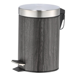 Coș de baie WALNUSS, recipient pentru gunoi - 3 l, ZELLER, maro închis