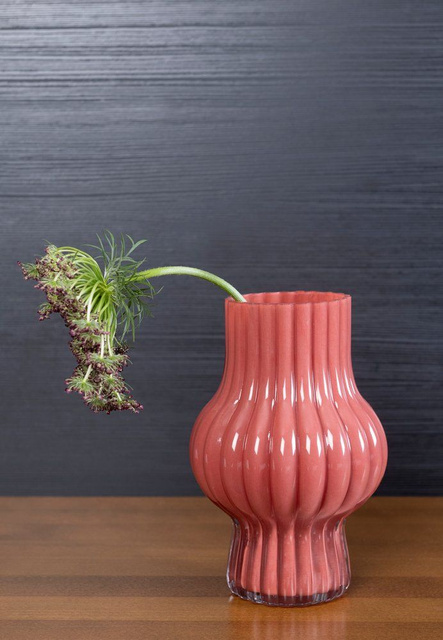 Vază decorativă din sticlă VUOKSI, 20 cm