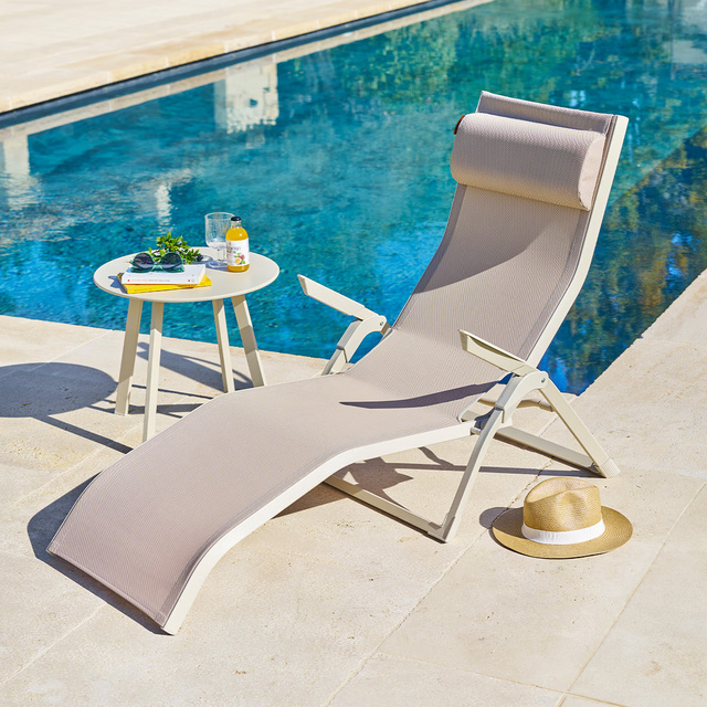 Masa rotunda de gradina SAONA, metal, Ø 50 cm