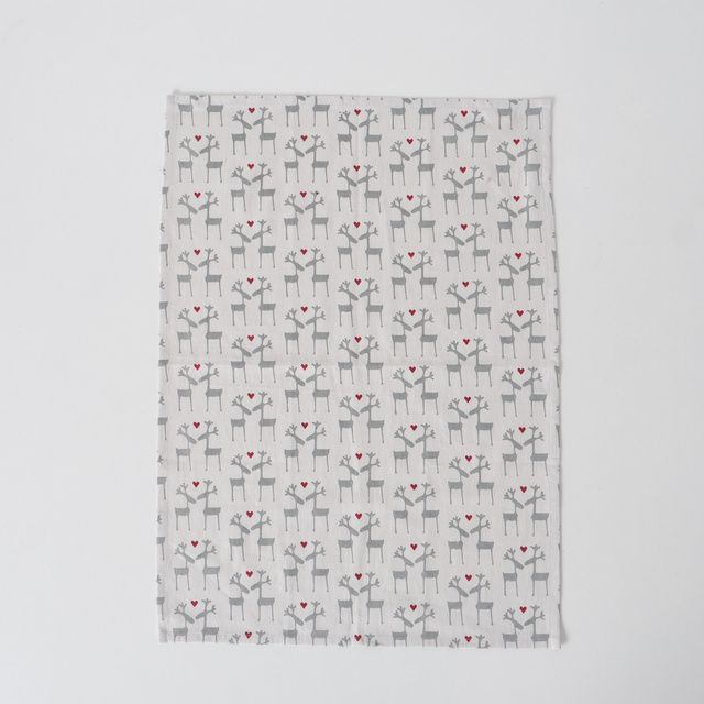 Prosoape de bucătărie cu model festiv LOVELIES, 50 x 70 cm, 2 buc.