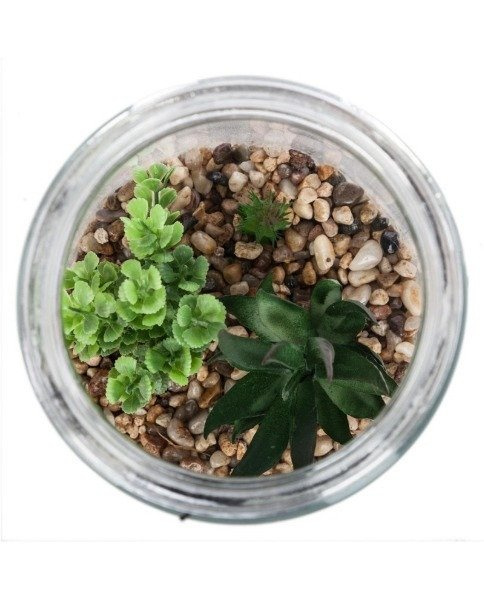 Aranjament artificial in borcan, Ø 11 x 22 cm