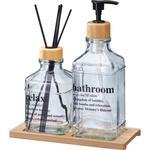 Difuzor de parfum cu bețișoare + recipient pentru balsam de corp GILO