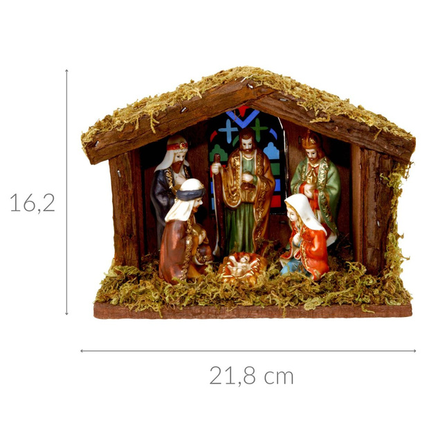 Nașterea Domnului, 6 figuri