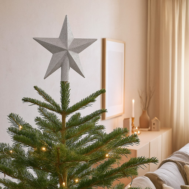 Stea pentru brad de Craciun, 22 cm