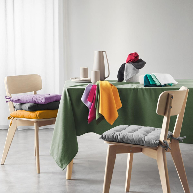 Fata de masa dreptunghiulara MISTRAL, bumbac neted reciclat, 140 x 240 cm