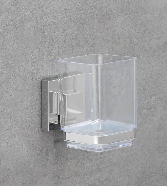 Suport periuță de dinți QUADRO, Vacuum-Loc, WENKO