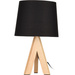 Lampa cu picioare din lemn, inaltime 29 cm