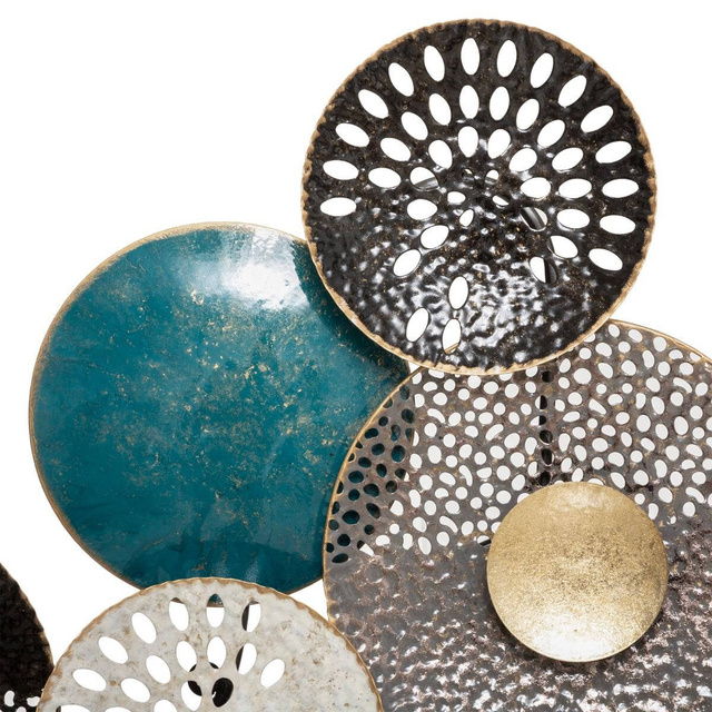 Decor de perete metalic LISON, 135 x 67 cm