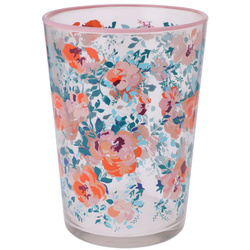 Pahar mare cu model floral, 510 ml