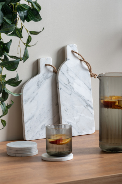 Tavă din marmură pentru servire, 29 x 20,5 x 2 cm