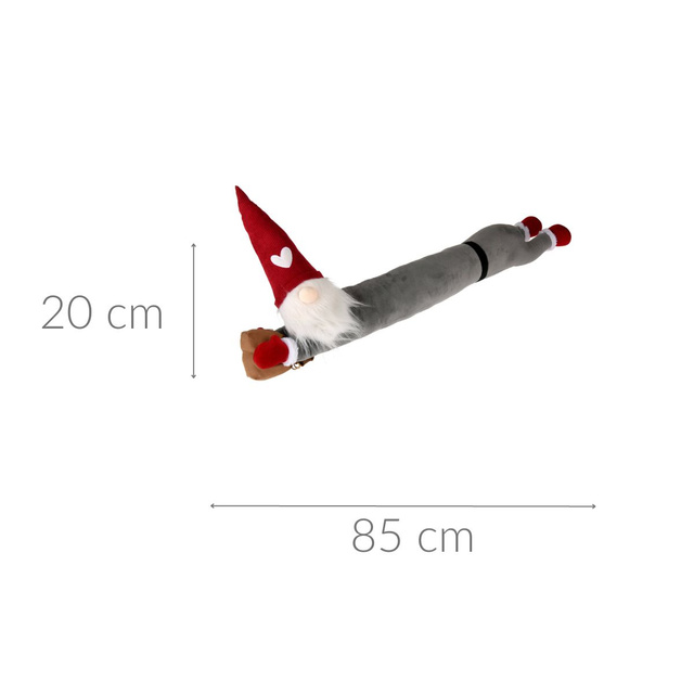 Opritor ușă de Crăciun, 85 cm