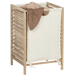 Cos de rufe ACINA cu cadru din lemn de salcam, 48 l, WENKO