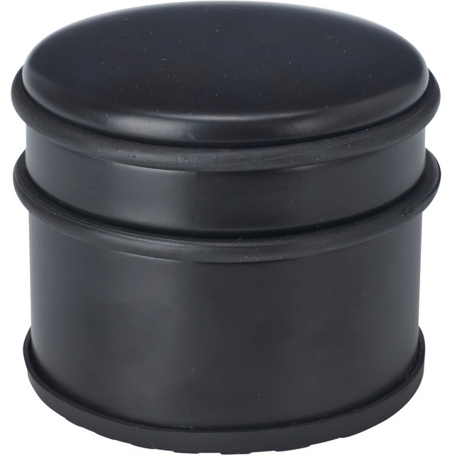 Opritor clasic pentru uși, negru mat, Ø 9 cm