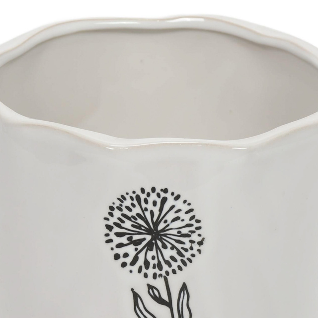 Capac pentru ghiveci din ceramica, Ø 15 cm