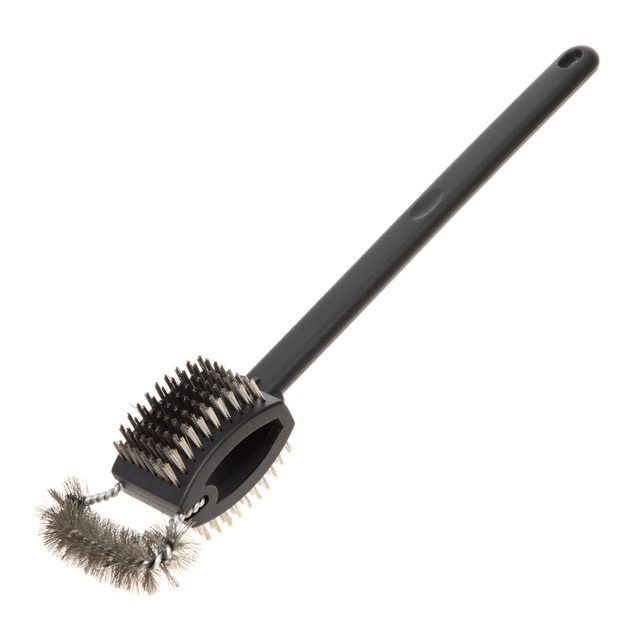 Perie 3 în 1 pentru grătar MUSTANG, 41 cm