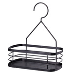 Coș pentru cosmetice sub duș COZY CORE, 22,5 x 12 x 26 cm, negru