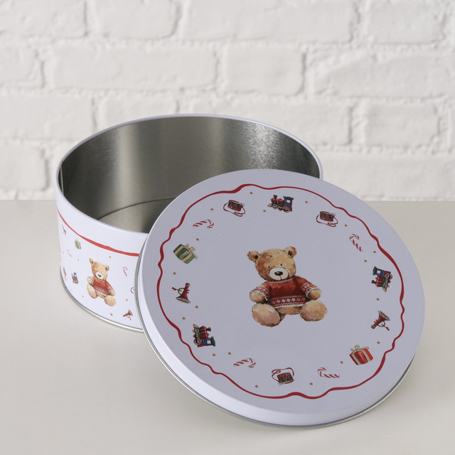 Cutie pentru prăjituri BAILEY, pictată manual, 2 bucăți