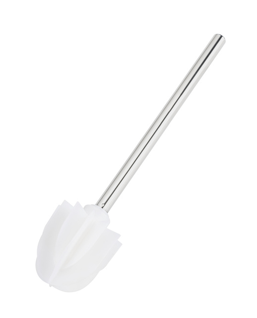 Perie de toaleta cu cap din silicon, Ø 7,5 cm, WENKO