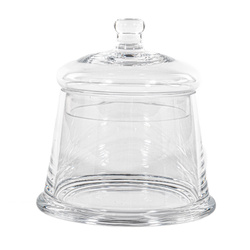 Recipient pentru prajituri, Sticla