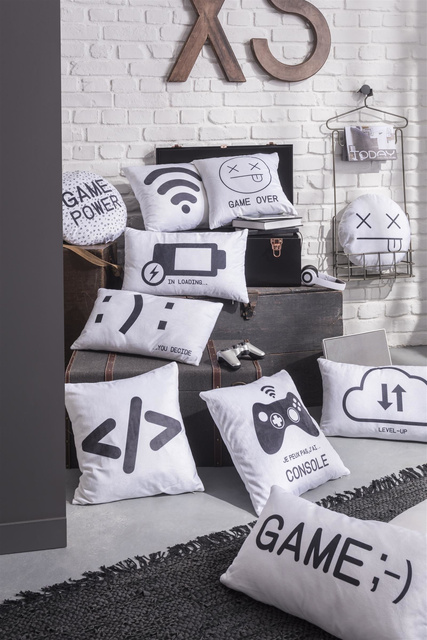 Perna decorativa GEEK GAME, Ø 40 cm, TODAY