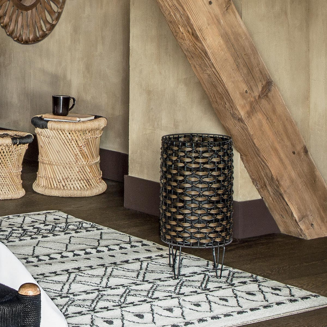 Felinar de grădină SIERRA, Ø 16,5 cm, cu diode LED