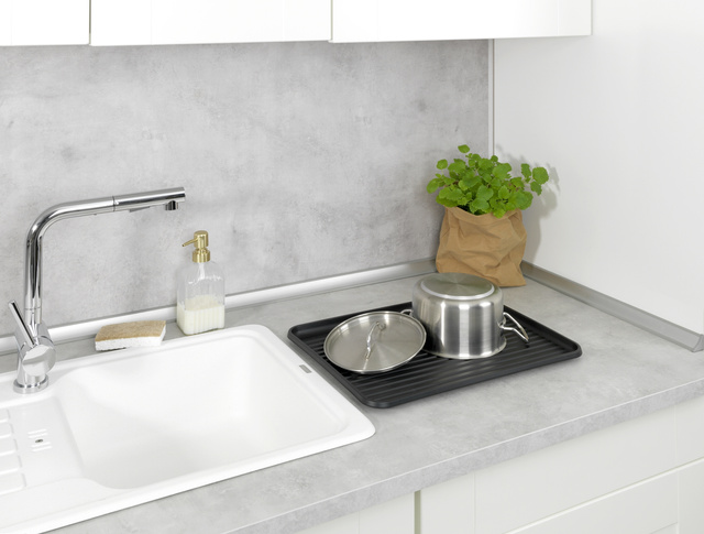 Scurgator vase cu suport pentru sticle AMY