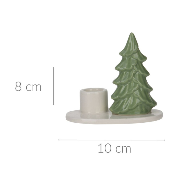 Suport pentru lumanari de Craciun, 8 cm