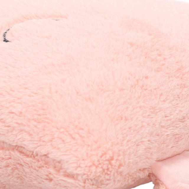 Perna de pluș ANIMAL, cu urechi, 43 x 43 cm