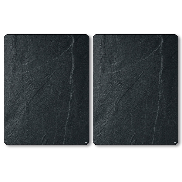 Protectie pentru plita XL, 2 bucati, negru, KESPER