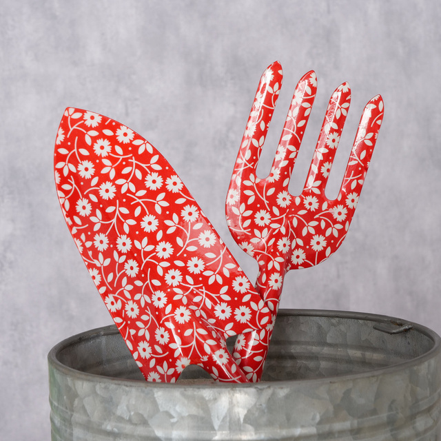 Unelte de gradina Lilly: mini-lopata si mini-furca, 2 elemente