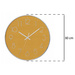 Ceas de perete silentios, Ø 30 cm