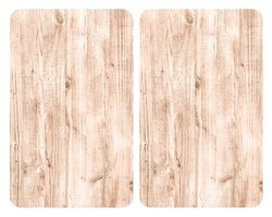 Plite de protecție din sticlă NATURAL LOOK, 2 bucăți, WENKO