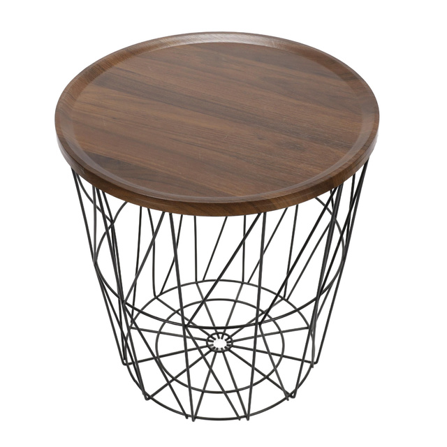 Masuta laterala cu cos, 37 x 39 cm