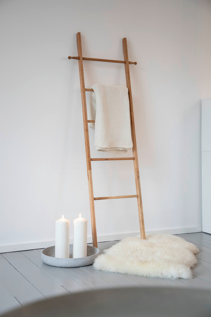 Suport pentru prosoape NORVEGIA, din lemn, WENKO