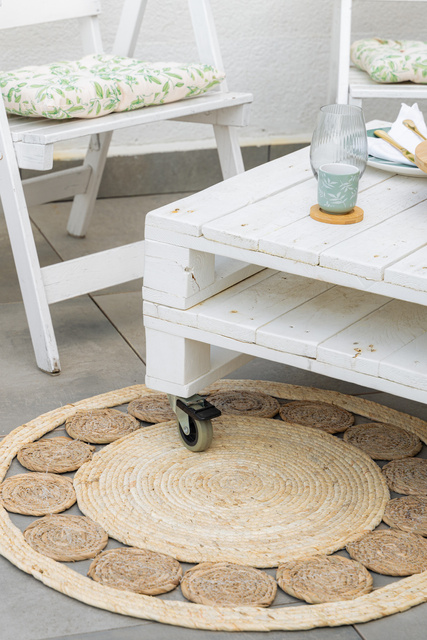 Covor in stil boho, 80 cm