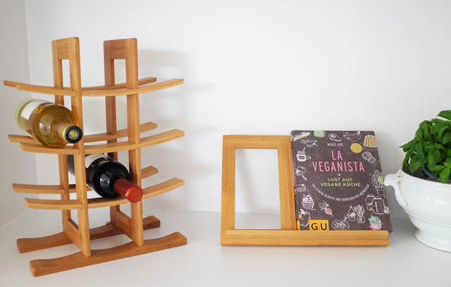 Suport pentru cărți de bucate, 100% bambus, ZELLER