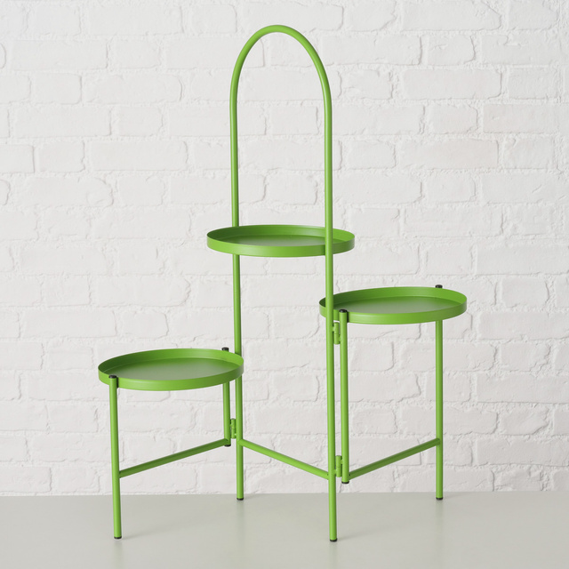 Suport de flori metalic cu 3 niveluri MARETA, inaltime 71 cm