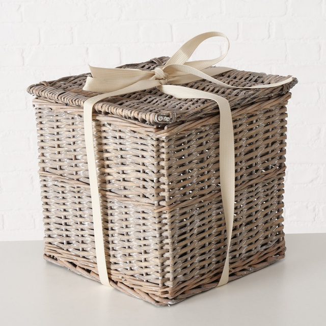 Set 2 coșuri din răchită Tango