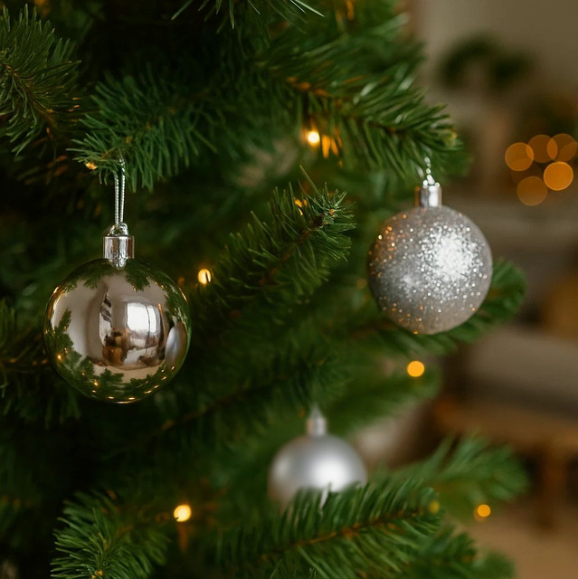 Set globuri de Craciun, Ø 6 cm, 12 bucati