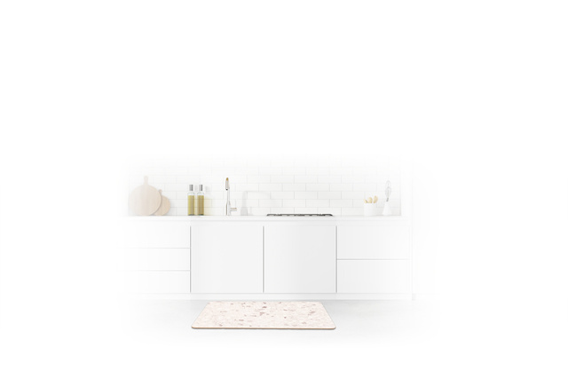 Covoraș de baie din diatomit EASY, 45 × 75 cm