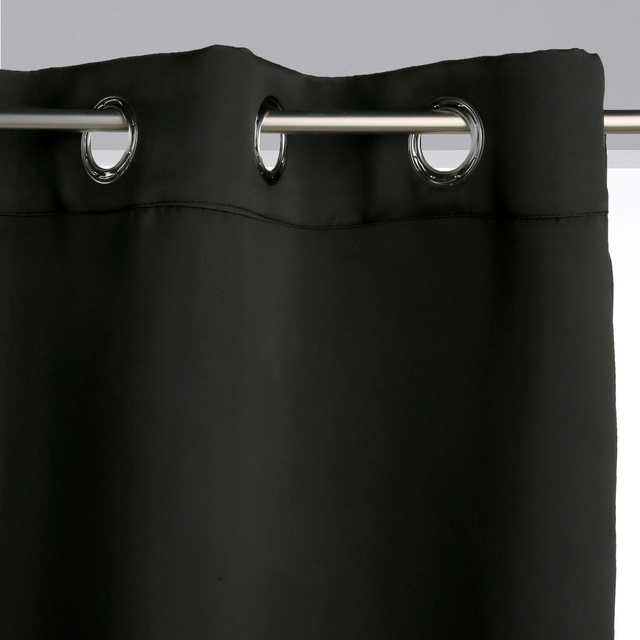 Draperie opaca cu ochiuri, 140 x 260 cm