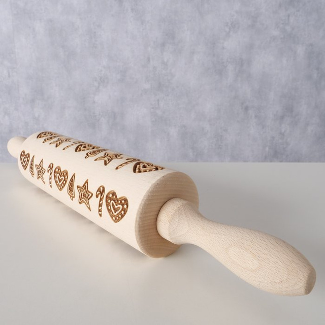 Rola de Crăciun gravată cu model BAKERY