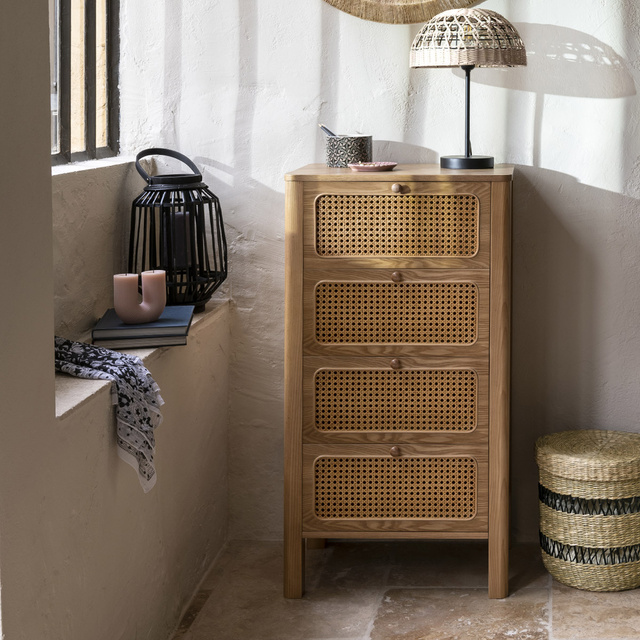 Felinar mare stil boho, 35 cm