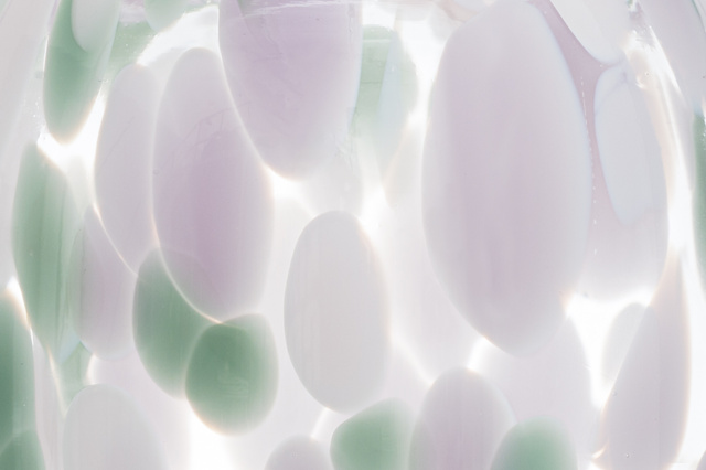 Vază de sticlă OMBRA, 13 cm, design unic