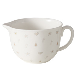 Bol ceramica cu palnie, pentru aluat, BRUTARIE, 2500 ml