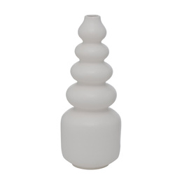 Vaza ceramica, forma rotunda BRUNIL, inaltime 30 cm