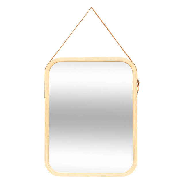 Oglindă de baie LOFT cu curea, 35 x 45 cm